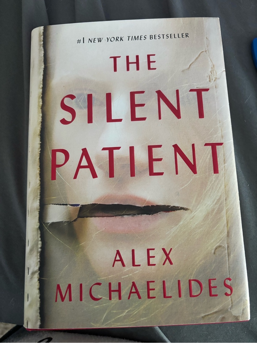 Alex Michaelides "The Silent Patient" Hardcover Book